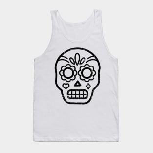 Skull icon - dia de los muertos Tank Top